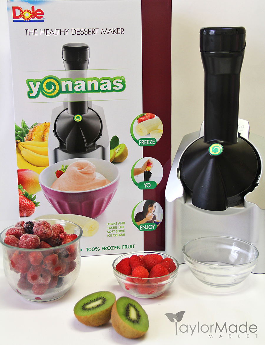 Yonanas Dessert Maker Dole Healthy Soft Serve Frozen Fruit for