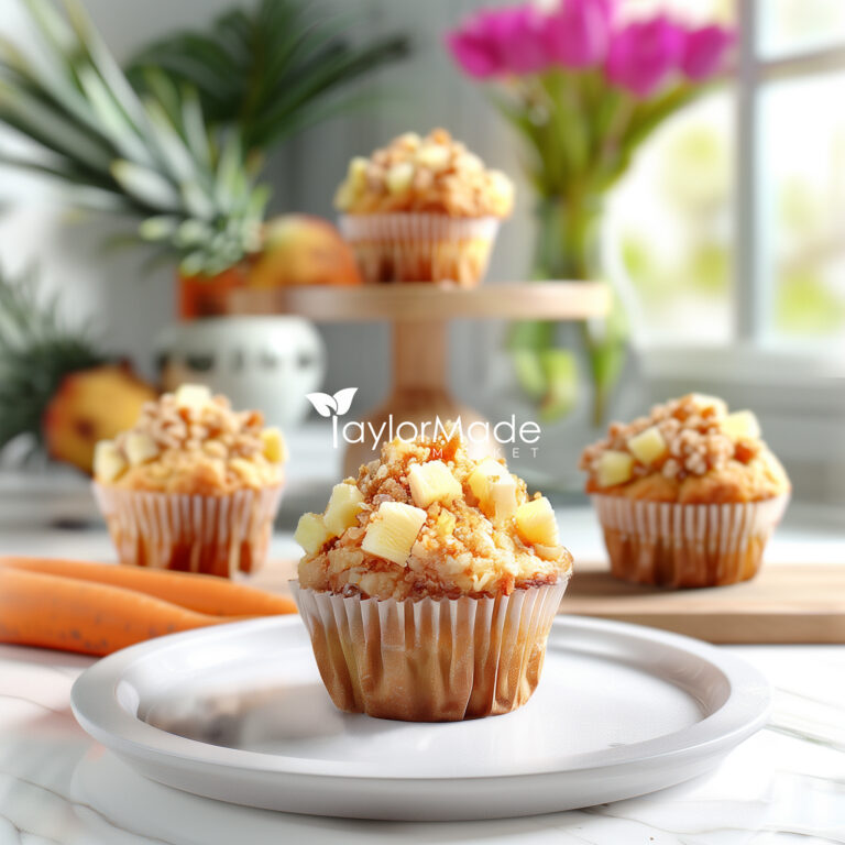 Pineapple Carrot Cake Muffins